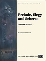 Prelude, Elegy and Scherzo Brass Ensemble and Organ cover